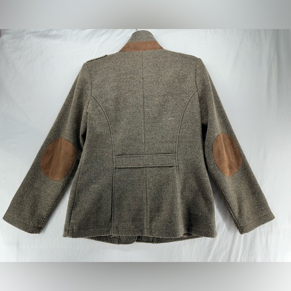 Orvis Jacket Blazer Womens M Herringbone Trim Elbow Patches Equestrian Field - Picture 2 of 9